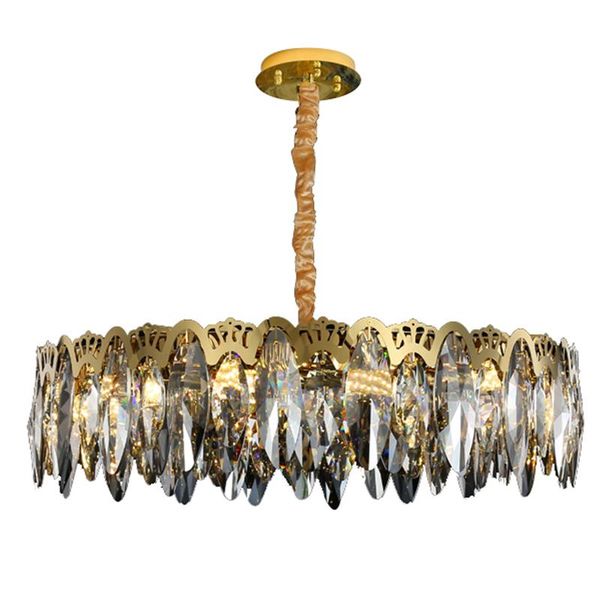 chandeliers led postmodern round golden stainless steel crystal chandelier hanging light lustre suspension luminaire lampen for dinning room
chandeliers led postmodern round golden stainless steel crystal chandelier hanging light lustre suspension luminaire lampen for dinning room