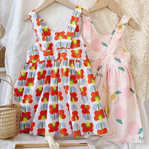 cute girl dress summer es for girls flower print kid children princess party holiday es 210515, Red;yellow
cute girl dress summer es for girls flower print kid children princess party holiday es 210515, Red;yellow