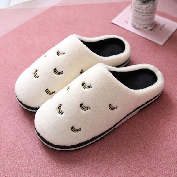 slippers women winter warm plush home slipper anti slip soft lovers indoor outdoor shoes fruit banana cherry ladies slides, Black
slippers women winter warm plush home slipper anti slip soft lovers indoor outdoor shoes fruit banana cherry ladies slides, Black