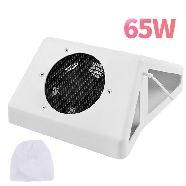 nail art equipment 65w vacuum cleaner big power fan dust collector for manicure pedicure machine with collecting bags, Silver
nail art equipment 65w vacuum cleaner big power fan dust collector for manicure pedicure machine with collecting bags, Silver
