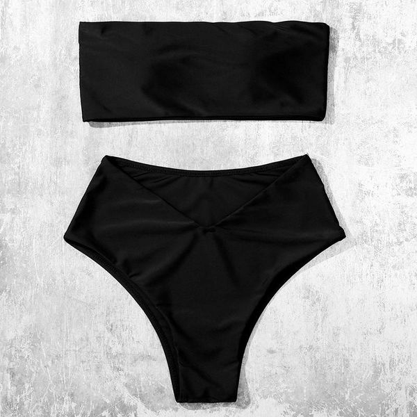 women's swimwear ztvitality strapless black bikinis bikini 2021 est padded bra high waist swimsuit female solid brazilian women, White;black
women's swimwear ztvitality strapless black bikinis bikini 2021 est padded bra high waist swimsuit female solid brazilian women, White;black