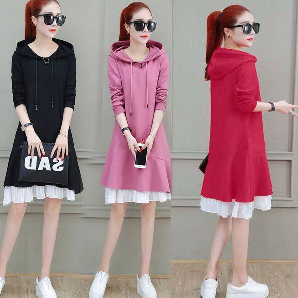 casual dresses 2021 fashion hooded drawstring full sleeves fleeces women winter dress vestidos hoodies sweatshirts dj048, Black;gray
casual dresses 2021 fashion hooded drawstring full sleeves fleeces women winter dress vestidos hoodies sweatshirts dj048, Black;gray