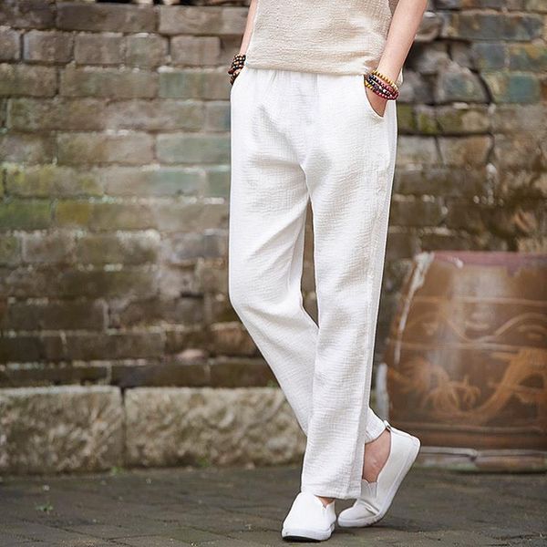 plus size 7xl elegant women pants double decker cotton solid mid color casual loose elastic waist pocket pencil clothing, Black;white
plus size 7xl elegant women pants double decker cotton solid mid color casual loose elastic waist pocket pencil clothing, Black;white