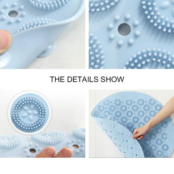 bath mats anti-skid suction cup waterproof convenient practical durable comfortable cushion pad bathroom drainage round massage mat
bath mats anti-skid suction cup waterproof convenient practical durable comfortable cushion pad bathroom drainage round massage mat