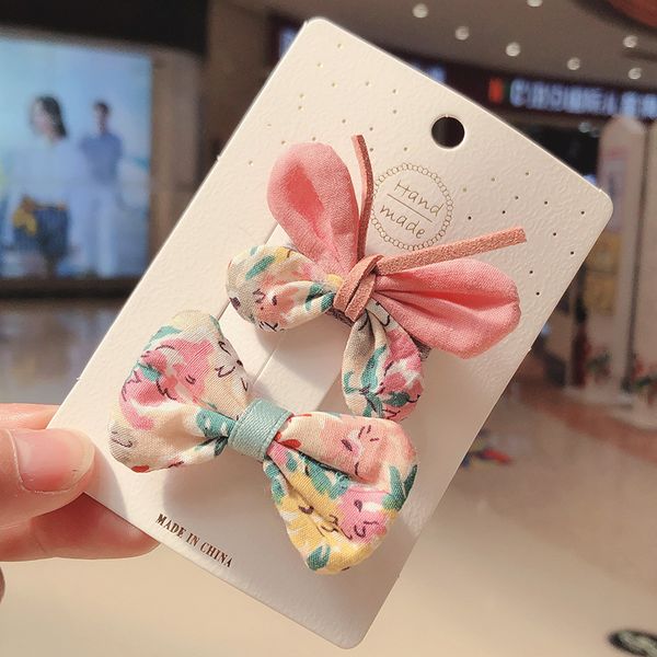 children fabric floral bow barrettes girl baby knotted hairpin korean princess fresh and cute does not hurt hair headdress hairs accessories, Golden;silver
children fabric floral bow barrettes girl baby knotted hairpin korean princess fresh and cute does not hurt hair headdress hairs accessories, Golden;silver
