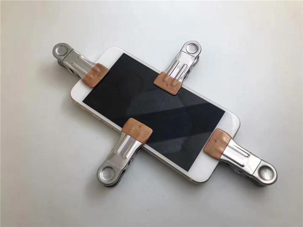 4pcs/set mobile phone lcd screen plastic clip fixture fastening clamp repair tools set aluminium alloy for tablet pc cell repairing
4pcs/set mobile phone lcd screen plastic clip fixture fastening clamp repair tools set aluminium alloy for tablet pc cell repairing