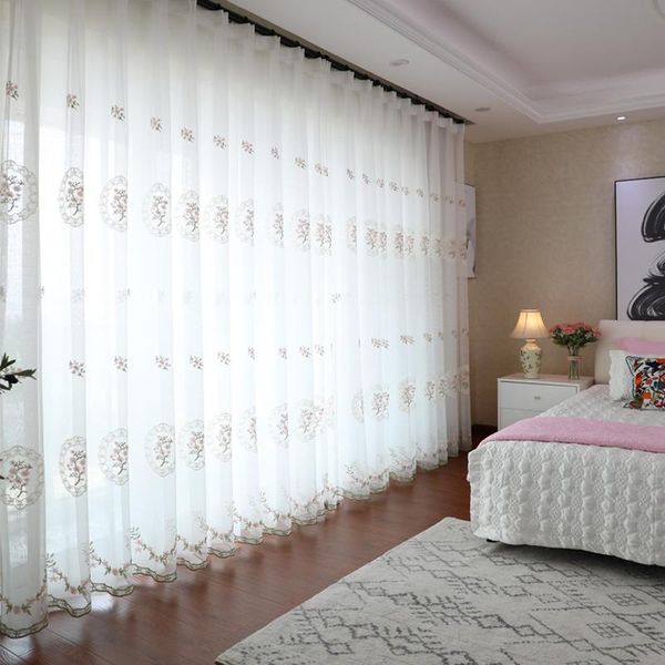 curtain & drapes white embroidered tulle window curtains for living room bedroom wedding home decor drape custom size modern voile
curtain & drapes white embroidered tulle window curtains for living room bedroom wedding home decor drape custom size modern voile