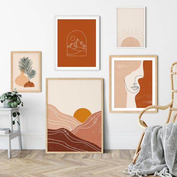 paintings boho poster abstract bundle line canvas painting on the wall horizon sun nordic art print picture for living room home decor
paintings boho poster abstract bundle line canvas painting on the wall horizon sun nordic art print picture for living room home decor