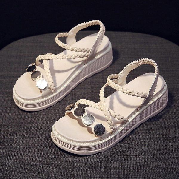 sandals women's nice female platform ladies height increasing open toe beach casual shoes for women zapatillas mujer, Black
sandals women's nice female platform ladies height increasing open toe beach casual shoes for women zapatillas mujer, Black