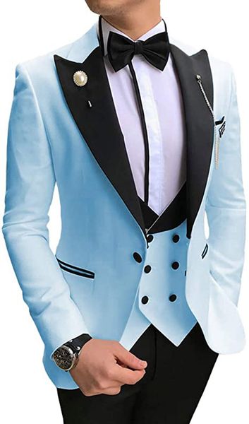 casual men's 3 pieces slim fit business men suit formal groomsmen tuxedos for wedding silver (blazer+vest+pant), Black;gray
casual men's 3 pieces slim fit business men suit formal groomsmen tuxedos for wedding silver (blazer+vest+pant), Black;gray