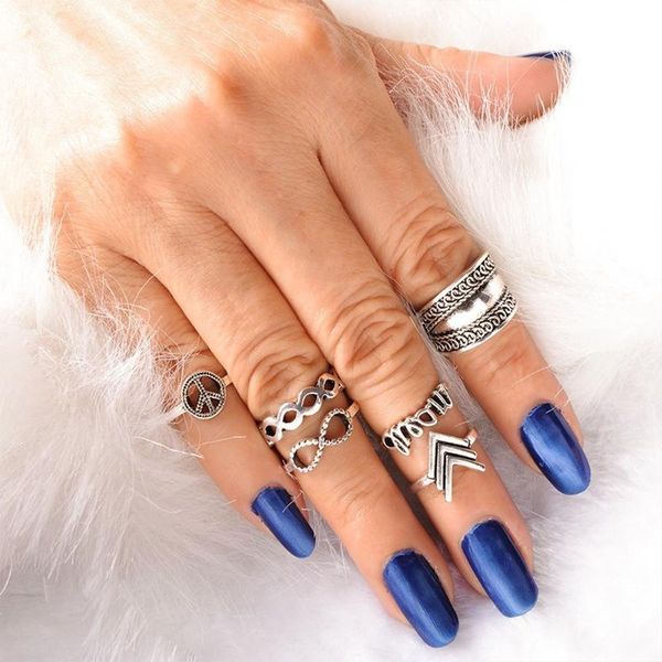 wedding rings 6 pcs/set korean fashion jewelry 2021 trend personality carving geometric patterns ring for women grunge wholesale, Slivery;golden
wedding rings 6 pcs/set korean fashion jewelry 2021 trend personality carving geometric patterns ring for women grunge wholesale, Slivery;golden