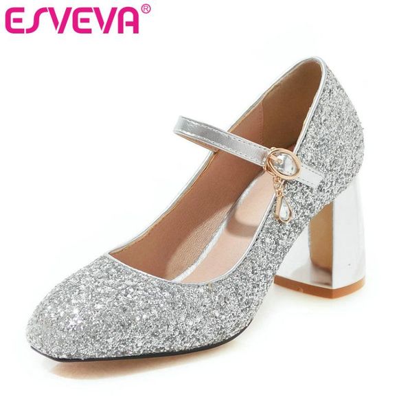 women pumps pu leather mary janes pointed toe basic ankle strap gold silver party single shoes size 34-43 dress, Black
women pumps pu leather mary janes pointed toe basic ankle strap gold silver party single shoes size 34-43 dress, Black