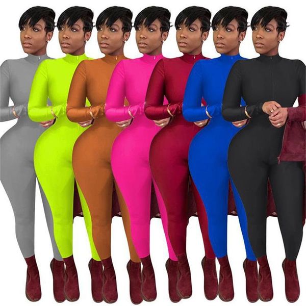 women's jumpsuits & rompers spring outfit one piece jumpsuit women romper bodycon playsuit stretchy zip up wholesale drop, Black;white
women's jumpsuits & rompers spring outfit one piece jumpsuit women romper bodycon playsuit stretchy zip up wholesale drop, Black;white