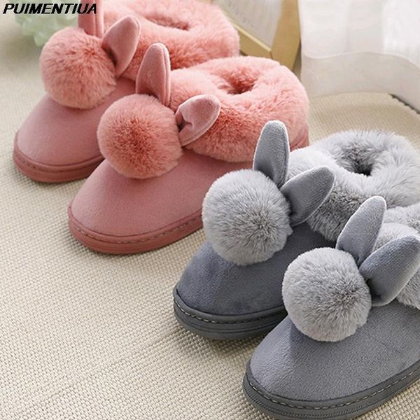 puimentiua winter cotton slippers fur home warm thick bottom indoor shoes cat women fluffy, Black
puimentiua winter cotton slippers fur home warm thick bottom indoor shoes cat women fluffy, Black