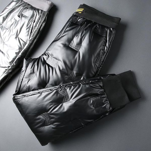 men's pants jsbd winter cold resistant thickened outdoor windproof, waterproof and warm small foot glue pressing sports down, Black
men's pants jsbd winter cold resistant thickened outdoor windproof, waterproof and warm small foot glue pressing sports down, Black