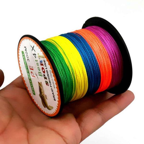 quality 300 meters fishing line 4 strands 15-80lb pe braided wire multifilament super strong multicolor braid
quality 300 meters fishing line 4 strands 15-80lb pe braided wire multifilament super strong multicolor braid