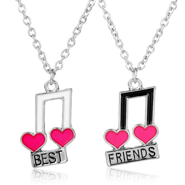 pendant necklaces dongsheng jewelry music notes friend for 2 bff heart note forever friendship necklace women party gift, Silver
pendant necklaces dongsheng jewelry music notes friend for 2 bff heart note forever friendship necklace women party gift, Silver