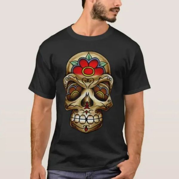 red flower skull pattern men's 3d printing t-shirt visual impact party shirt punk gothic round neck american muscle style short sleeves, White;black
red flower skull pattern men's 3d printing t-shirt visual impact party shirt punk gothic round neck american muscle style short sleeves, White;black