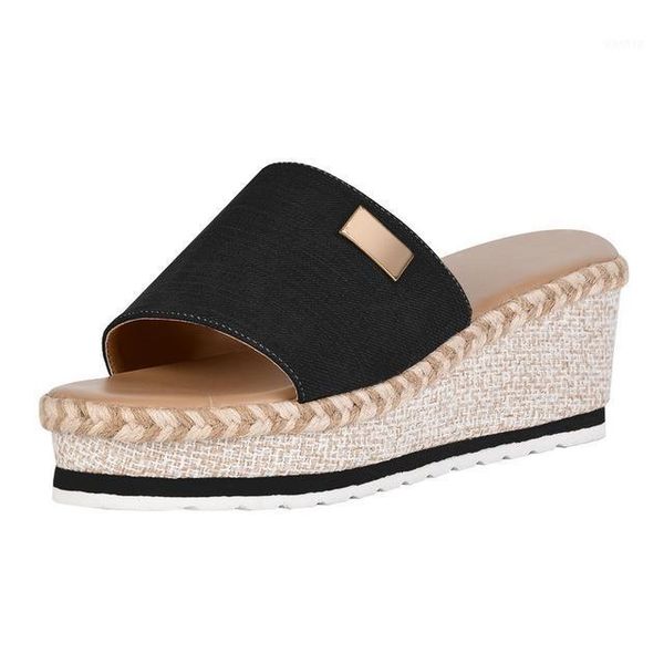 sandals ywygmz women wedge platform shoes for woman summer casual slippers plus size sewing slip-on beach ladies thick bottom1, Black
sandals ywygmz women wedge platform shoes for woman summer casual slippers plus size sewing slip-on beach ladies thick bottom1, Black