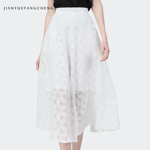 skirts spring summer white skirt women slim high waist long chiffon fashion elegant office ladies a-line pleated, Black
skirts spring summer white skirt women slim high waist long chiffon fashion elegant office ladies a-line pleated, Black
