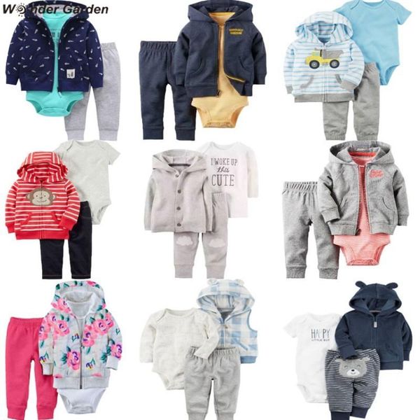 wonder garden baby girl boy clothes long sleeves hooded coat+floral romper +pants born outfit fall infant clothing zipper set jumpsuits, Blue
wonder garden baby girl boy clothes long sleeves hooded coat+floral romper +pants born outfit fall infant clothing zipper set jumpsuits, Blue