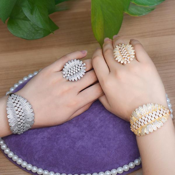 earrings & necklace kellybola luxury bold african bangle ring set for women cubic zircon pave party wedding saudi arabic dubai, Silver
earrings & necklace kellybola luxury bold african bangle ring set for women cubic zircon pave party wedding saudi arabic dubai, Silver