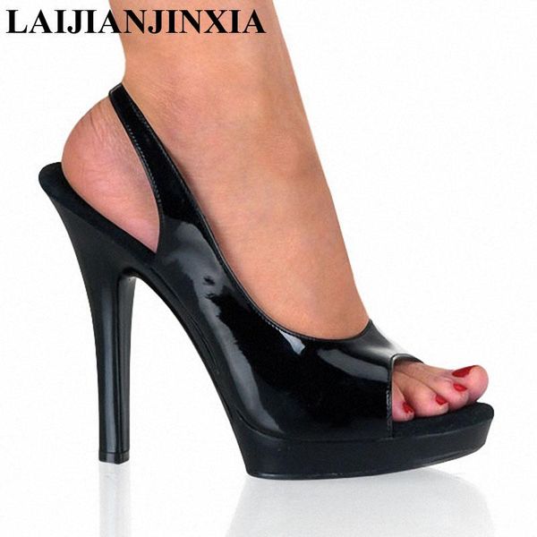 ultra high platform shoes for women open toe pumps 5 inch fisherman gladiator sandals heels dance, Black
ultra high platform shoes for women open toe pumps 5 inch fisherman gladiator sandals heels dance, Black
