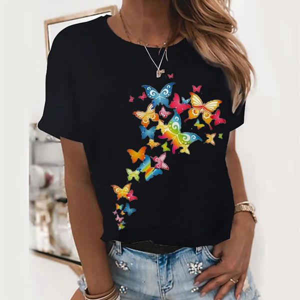 35# loose ladies casual heart butterfly t-shirts woman printing short sleeve plus size tee tunic t shirt ropa mujer women's t-shirt, White
35# loose ladies casual heart butterfly t-shirts woman printing short sleeve plus size tee tunic t shirt ropa mujer women's t-shirt, White