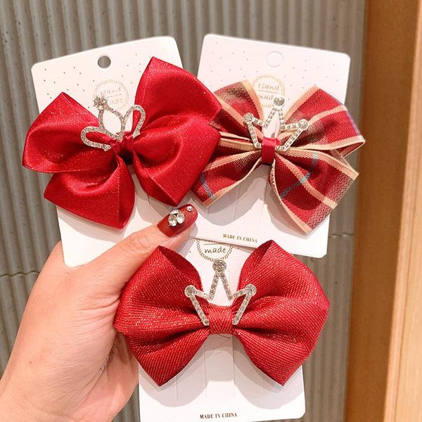 hair accessories beautiful hand made red fashion bow headwear rhinestone crown hairclip barrete hairpin for girls children`s accesories, Slivery;white
hair accessories beautiful hand made red fashion bow headwear rhinestone crown hairclip barrete hairpin for girls children`s accesories, Slivery;white