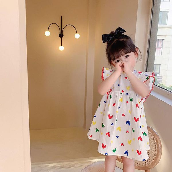 summer children's korean cartoon love princess printing summerwestern girls' style dress short-sleeved girl's dresses, Red;yellow
summer children's korean cartoon love princess printing summerwestern girls' style dress short-sleeved girl's dresses, Red;yellow