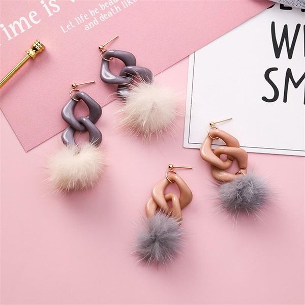 dangle & chandelier 2021 fashion acrylic chain long hair ball earrings korean autumn and winter hairy round geometric women female jewelry, Silver
dangle & chandelier 2021 fashion acrylic chain long hair ball earrings korean autumn and winter hairy round geometric women female jewelry, Silver