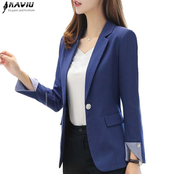 naviu fashion blazer formal long sleeve slim jacket office ladies interview work plus size coat 210604, White;black
naviu fashion blazer formal long sleeve slim jacket office ladies interview work plus size coat 210604, White;black