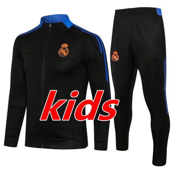 real madrid 21 22 hazard kids tracksuit jacket kit 2021 2022 modric benzema bale full zip football training suit child jackets tracksuits 54, Black
real madrid 21 22 hazard kids tracksuit jacket kit 2021 2022 modric benzema bale full zip football training suit child jackets tracksuits 54, Black