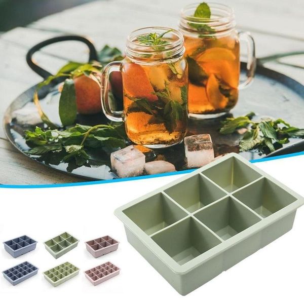3-color silicone ice tray mold cube maker flexible with lid kitchen accessories ice-making box baking moulds
3-color silicone ice tray mold cube maker flexible with lid kitchen accessories ice-making box baking moulds