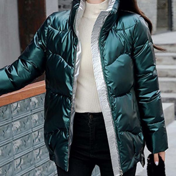 running jackets 2021 winter jacket stand-callor coat women fashion warm woman clothing casual parkas, Black;red
running jackets 2021 winter jacket stand-callor coat women fashion warm woman clothing casual parkas, Black;red