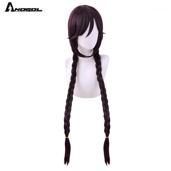 danganronpa dangan-ronpa toko fukawa long purple double braided synthetic cosplay wig for halloween costume party1, Black
danganronpa dangan-ronpa toko fukawa long purple double braided synthetic cosplay wig for halloween costume party1, Black