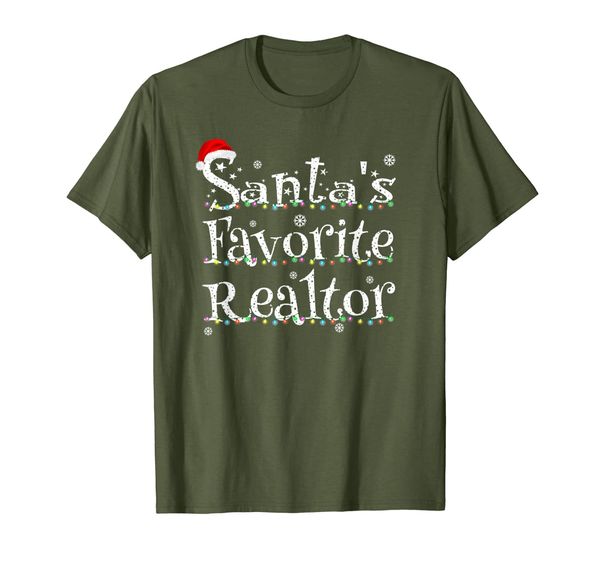 santa's favorite realtor funny xmas lights outfit men women t-shirt, White;black
santa's favorite realtor funny xmas lights outfit men women t-shirt, White;black
