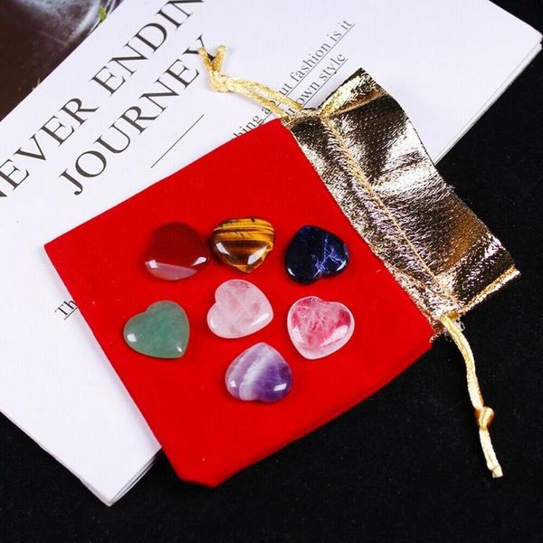 decorative objects & figurines 7pc/set natural heart shaped crystals stone ornament amythest 7 chakras rose quartz energy healing gemstone f
decorative objects & figurines 7pc/set natural heart shaped crystals stone ornament amythest 7 chakras rose quartz energy healing gemstone f