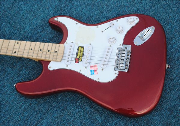 fpst-1027 metal red color solid body white pickguard maple fretboard electric guitar
fpst-1027 metal red color solid body white pickguard maple fretboard electric guitar