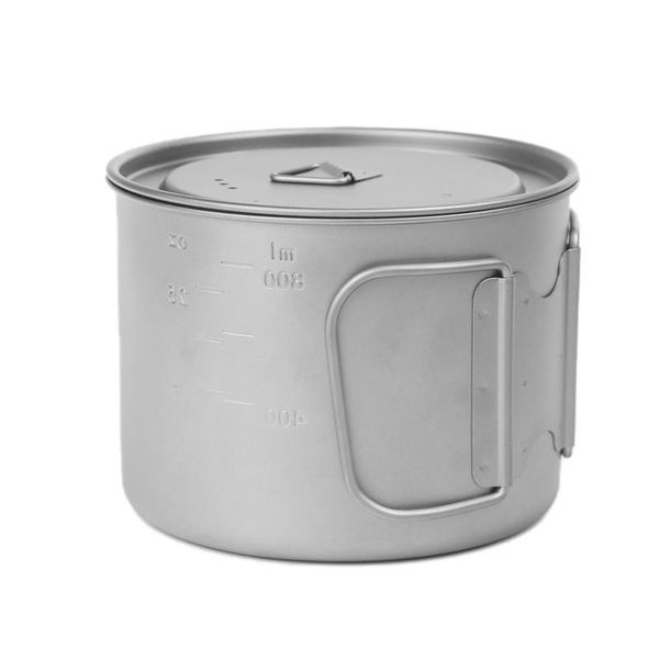 titanium pot 900ml camping cookware set ultralight cup foldable handle for outdoor hiking water bottle
titanium pot 900ml camping cookware set ultralight cup foldable handle for outdoor hiking water bottle