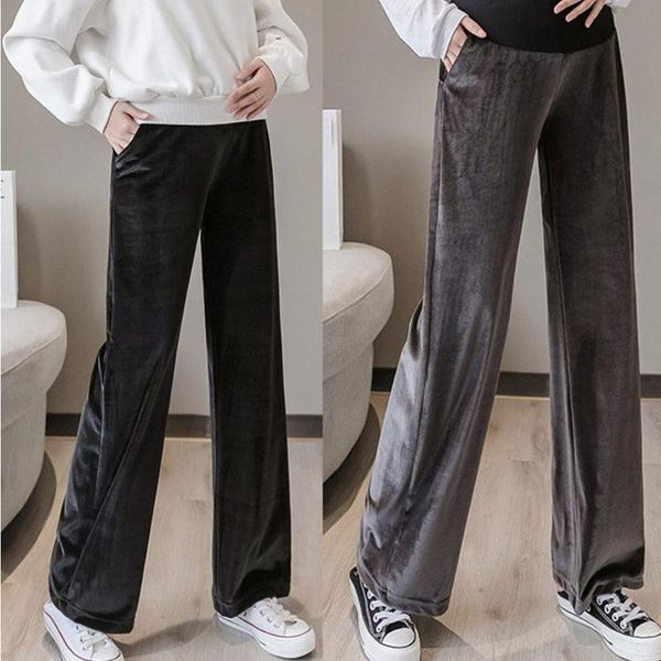 women's pants & capris pregnant women velvet broad-legged trousers legging solid color wide-leg loose straight tube casual, Black;white
women's pants & capris pregnant women velvet broad-legged trousers legging solid color wide-leg loose straight tube casual, Black;white