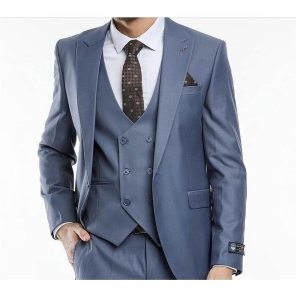 men's suits & blazers business men 3 pcs peaked lapel formal wedding slim fit costume homme groom tuxedos party prom terno masculino bl, White;black
men's suits & blazers business men 3 pcs peaked lapel formal wedding slim fit costume homme groom tuxedos party prom terno masculino bl, White;black