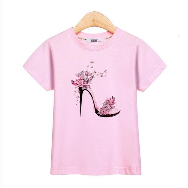 short sleeve tee girls high heels amp butterfly t shirt fashion kids summer girl o neck cotton dresses, Blue
short sleeve tee girls high heels amp butterfly t shirt fashion kids summer girl o neck cotton dresses, Blue