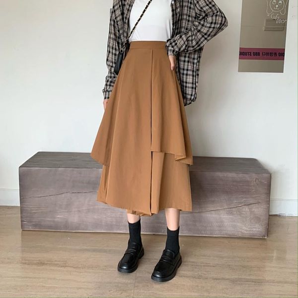 skirts limiguyue spring casual solid irregular high waist a line skirt women midi skits summer elegant jupe femme tulle k609, Black
skirts limiguyue spring casual solid irregular high waist a line skirt women midi skits summer elegant jupe femme tulle k609, Black