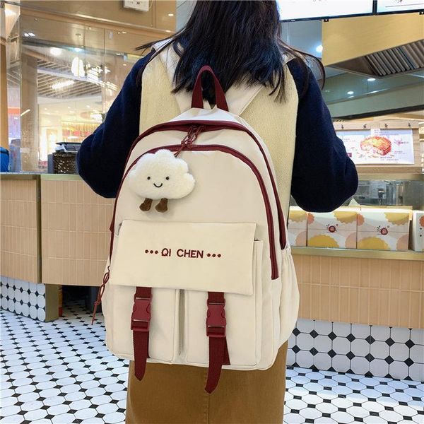 backpack fashion casual women's school bags for girls female large capacity ins wind waterproof backpacks women shoulder bag
backpack fashion casual women's school bags for girls female large capacity ins wind waterproof backpacks women shoulder bag