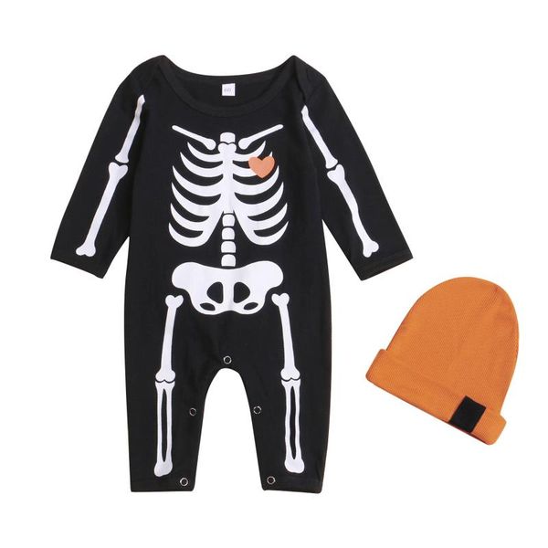 jumpsuits halloween costume for baby boys girls born infant fashion bones print jumpsuit festival clothes + cap, Blue
jumpsuits halloween costume for baby boys girls born infant fashion bones print jumpsuit festival clothes + cap, Blue