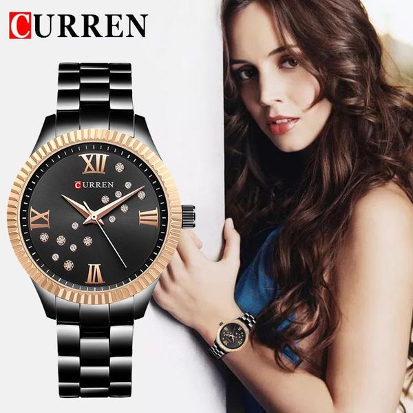 wristwatches curren luxury women bling rhinestone dress watches quartz water resistant full steel fashion girl bracelet watch, Slivery;brown
wristwatches curren luxury women bling rhinestone dress watches quartz water resistant full steel fashion girl bracelet watch, Slivery;brown