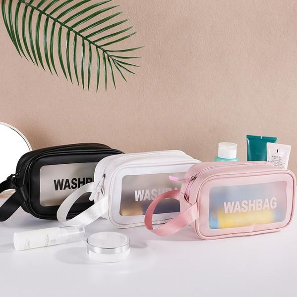 women toiletry bag portable waterproof matte clear makeup storage pouch cosmetic washbag for travel business trip bags & cases
women toiletry bag portable waterproof matte clear makeup storage pouch cosmetic washbag for travel business trip bags & cases
