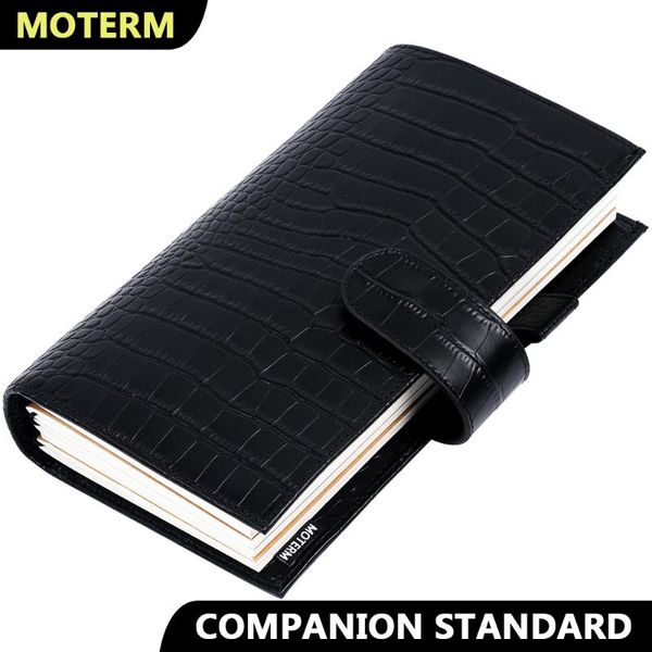 notepads moterm companion travel journal standard size notebook genuine croc grain cowhide planner organizer with back pocket and clasp, Purple;pink
notepads moterm companion travel journal standard size notebook genuine croc grain cowhide planner organizer with back pocket and clasp, Purple;pink
