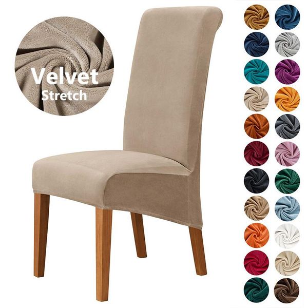 chair covers extra large velvet dining room cover elastic stretch case for chairs spandex long back slipcover kitchen banquet
chair covers extra large velvet dining room cover elastic stretch case for chairs spandex long back slipcover kitchen banquet